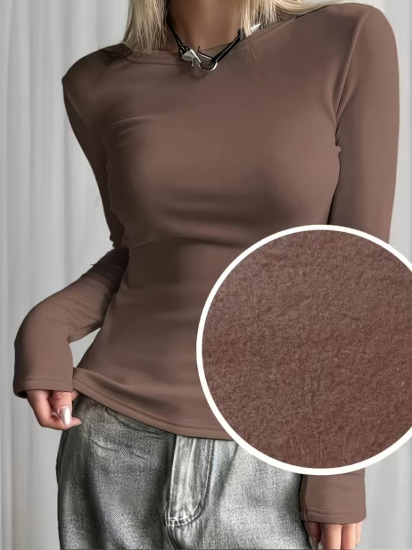 Women's Fleece Lined Base Laye - Base Layer Top ulasan dan harga