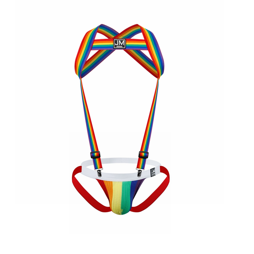 Rainbow Body Harness Adjustabl - Jockstrap Athletic ulasan dan harga