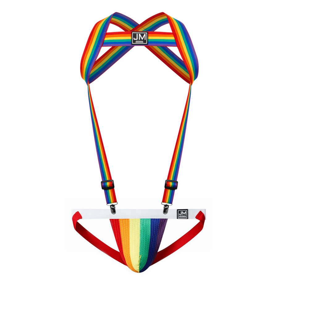 Rainbow Body Harness Adjustabl - Jockstrap Athletic ulasan dan harga