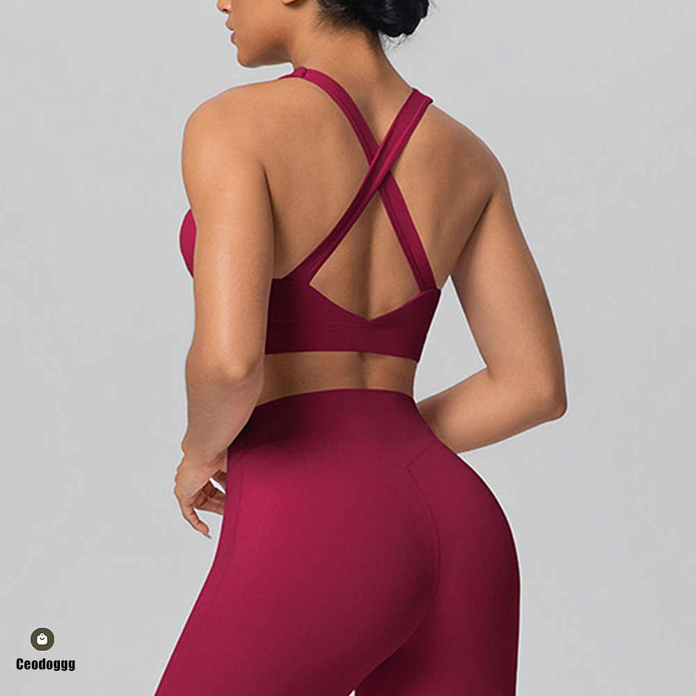 Pad Cross Shoulder Strap Yoga  - Suspender Tank Top ulasan dan harga